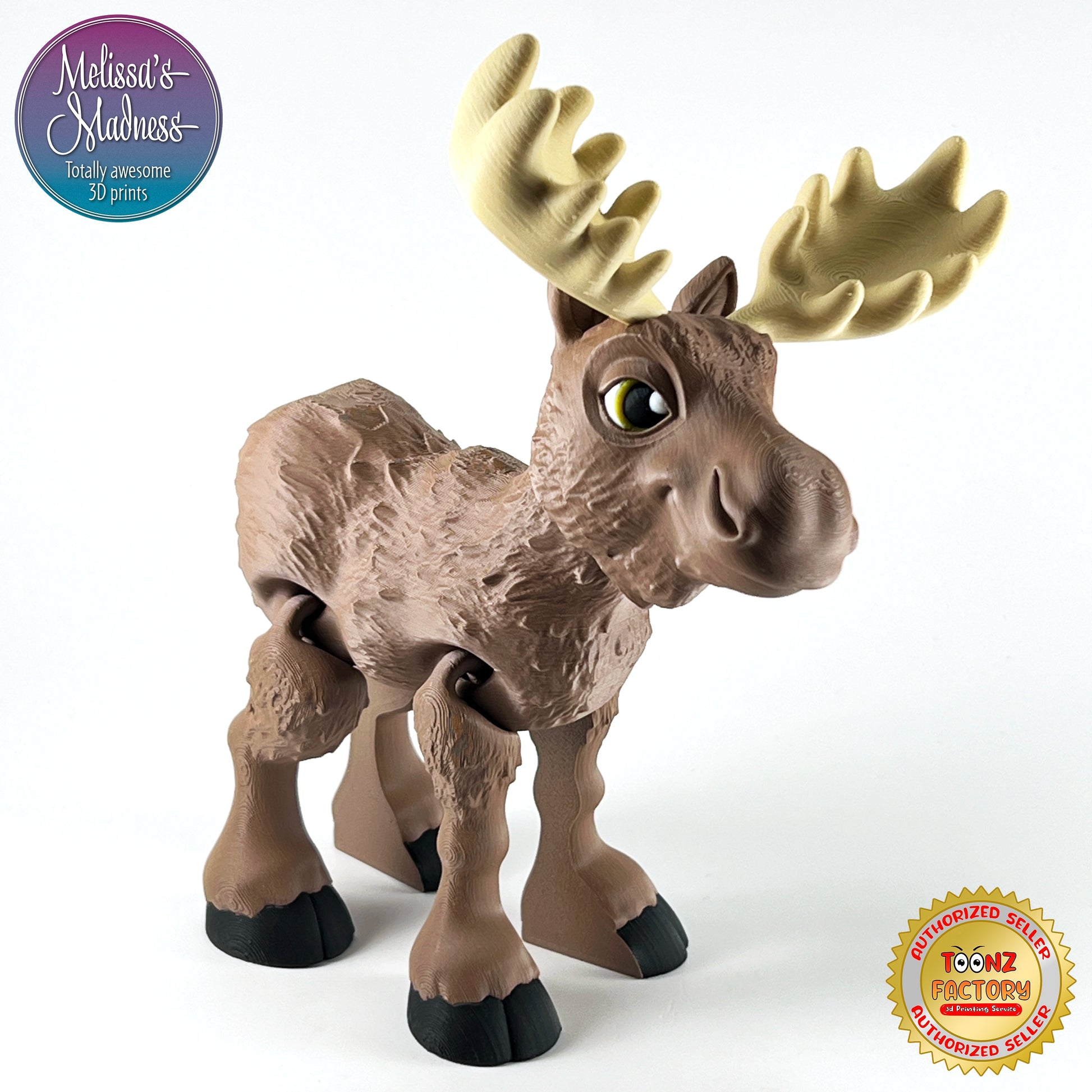 Moose in Walnut & Desert