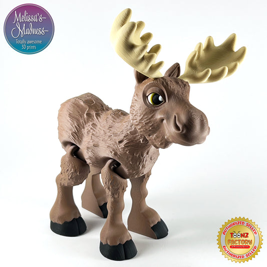 Moose in Walnut & Desert
