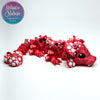 Articulated Mushroom Baby Dragon in Silk Red & White wholesale collectible gift shop display figurine