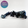 Mushroom Baby Dragon in Black+Blue+Purple Shifting & Ice Blue