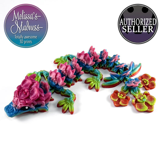 Orchid Baby Dragon in Fantasy Rainbow