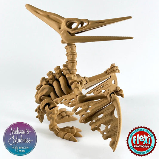 Pteranodon Skeleton in Caramel