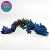 Rose Baby Dragon in Red+Yellow+Blue Shifting