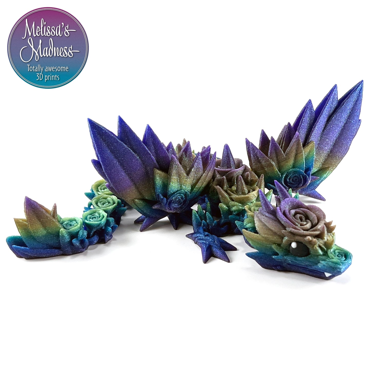 Rosewing Baby Dragon in Twinkle Chameleon