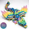 Rosewing Baby Dragon - Articulating 3D Printed Fantasy Figurine | Made in Montana | Cinderwing3D Design