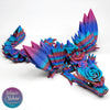 Rosewing Baby Dragon - Articulating 3D Printed Fantasy Figurine | Made in Montana | Cinderwing3D Design
