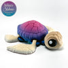 Sea Turtle in Sediment & Regular Rainbow Articulated Figurine Wholesale Museum Gift Shop Display
