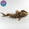 Shark Skeleton in Caramel