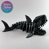 Shark Skeleton in Black+White Shifting