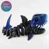 Shark Skeleton in Black+Blue+Purple Shifting