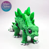 Stegosaurus - Articulating 3D Printed Dinosaur Figurine | Made in Montana | Toonz Factory Design