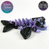Tiny Butterfly Dragon in Pink+Blue Shifting Flexi Figurine Sustainable Bioplastic Hydropower Made
