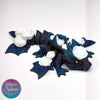 Articulated Tiny Rose Dragon in Glittering Galaxy & Pearl White wholesale collectible gift shop display figurine