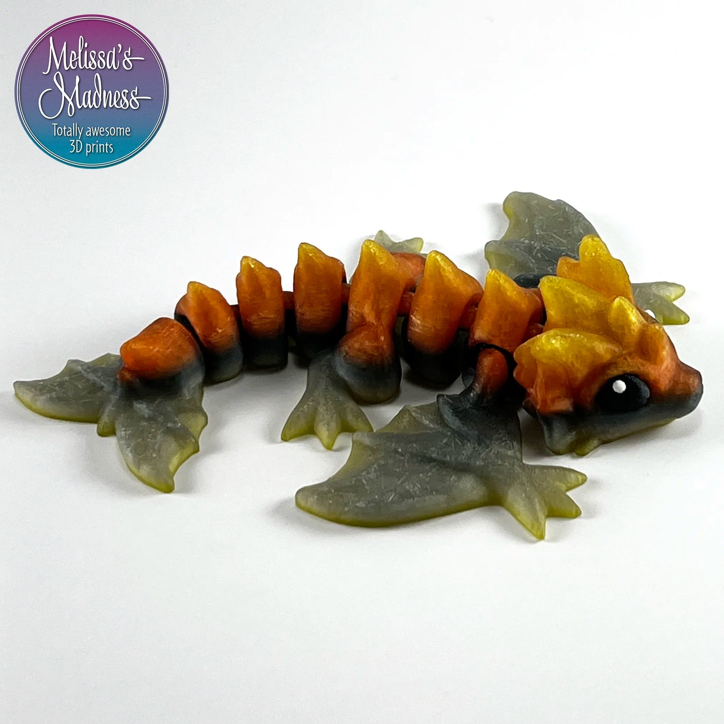 3D printed Tiny Wyvern in Chilly wholesale gift shop supplier retail store collectible