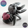 Trick Spider Heart in Black+White Shifting & Soft Rainbow
