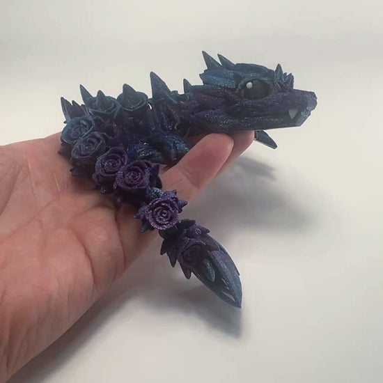 Rose Baby Dragon in Glittering Galaxy