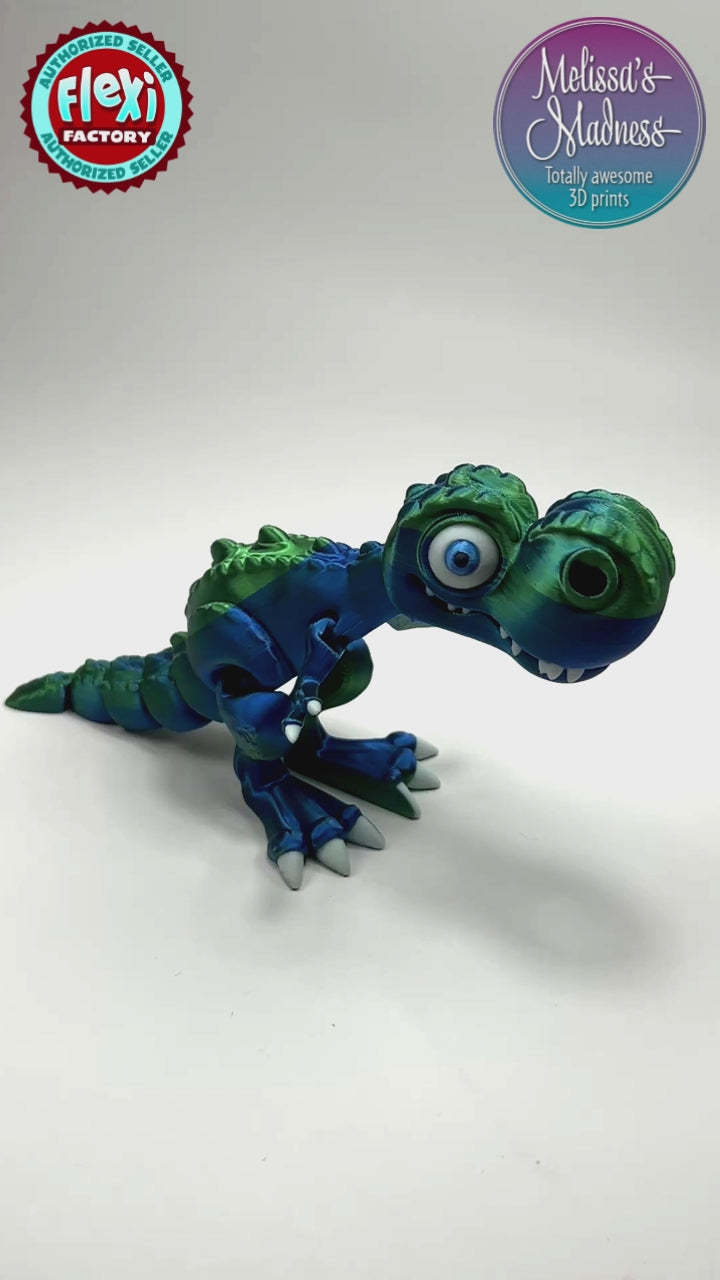 Articulated Tyrannosaurus Rex Handcrafted Made in Montana Small Business Flexibility Demonstration